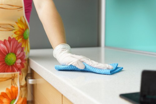 Visitor reviewing cookie settings on a Carpet Cleaners Haringey website
