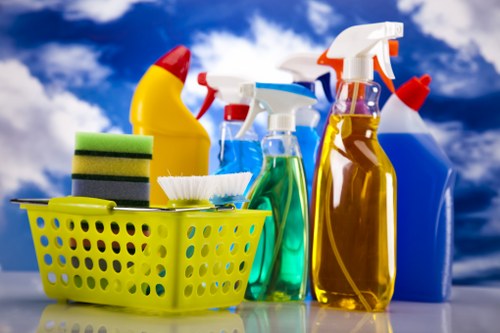 Professional carpet cleaners in Haringey cleaning a living room carpet