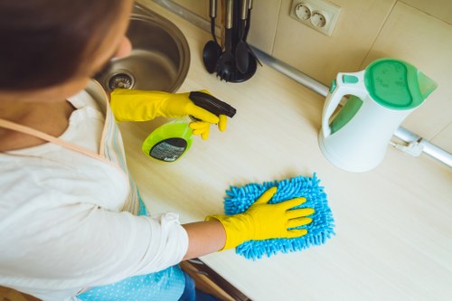 One-off cleaning preparation in a Haringey residential property