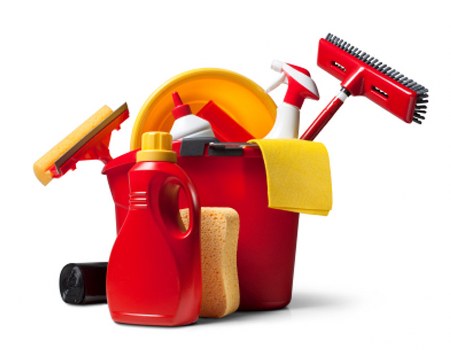 Local cleaners handling builder dust in a Haringey property